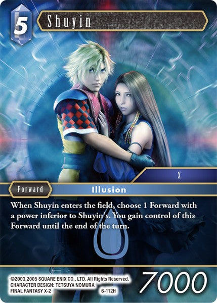 (112) Final Fantasy TCG Opus VI Single: Shuyin (6-112)  Hero