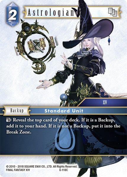 (118) Final Fantasy TCG Opus VI Single: Astrologian (6-118)  Common