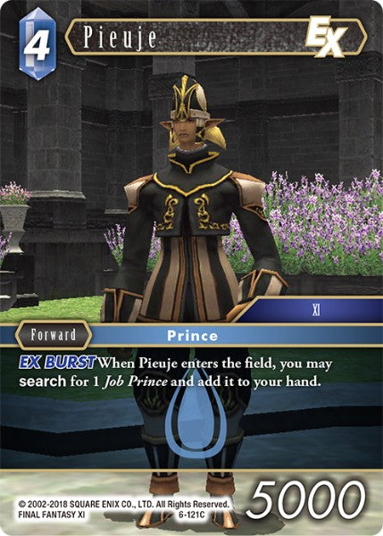(121) Final Fantasy TCG Opus VI Single: Pieuje (6-121)  Common