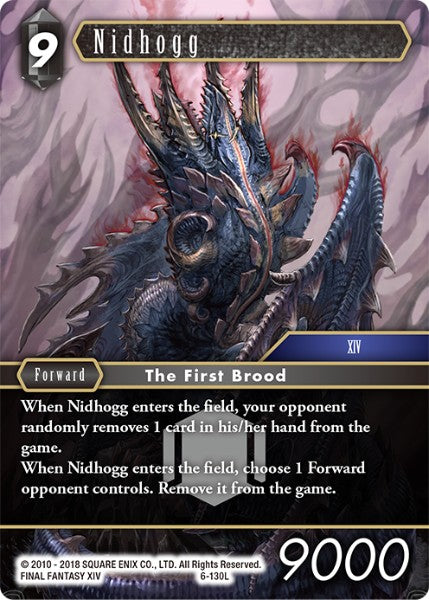 (130) Final Fantasy TCG Opus VI Single: Nidhogg (6-130)  Legend