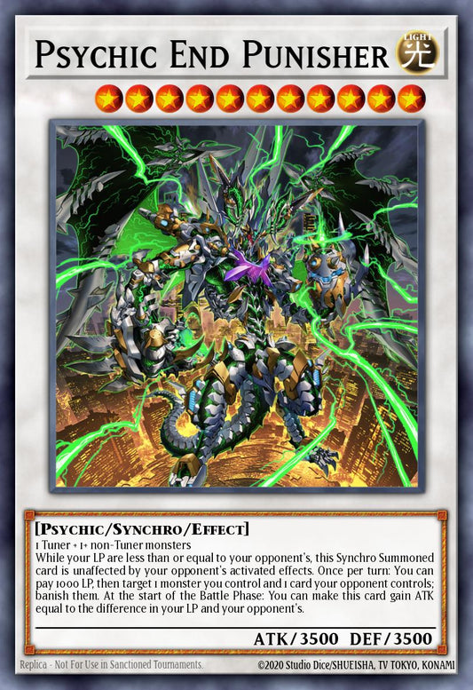 (032) YuGiOh TCG RA02: 25th Anniversary Rarity Collection II Single: Psychic End Punisher (V.6 - Collectors Rare)  Collectors Rare
