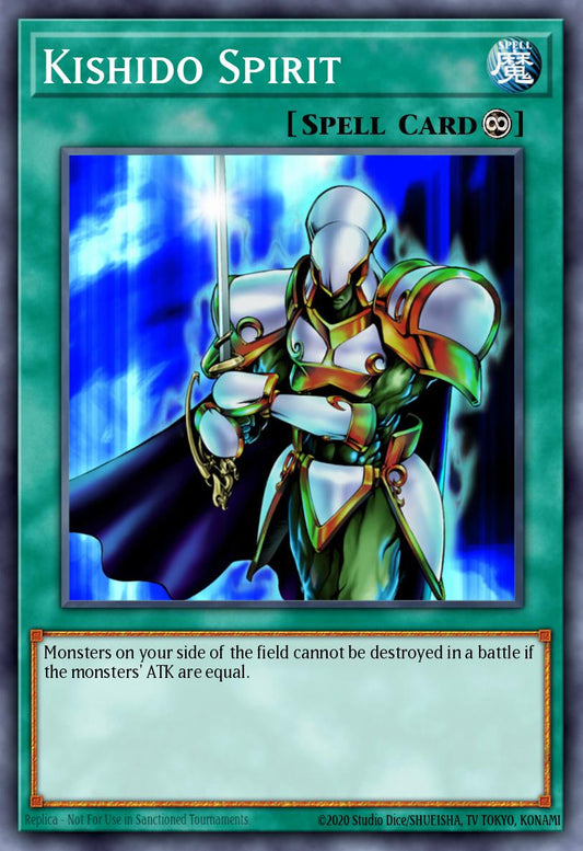 (038) YuGiOh TCG MFC: Magician's Force Single: Kishido Spirit  Common