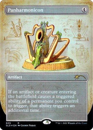 (605) Magic The Gathering Secret Lair Drop Series Single: Panharmonicon  Rare