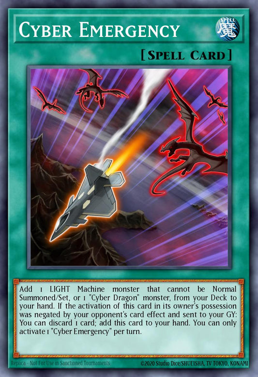(092) YuGiOh TCG DUOV: Duel Overload Single: Cyber Emergency  Ultra Rare