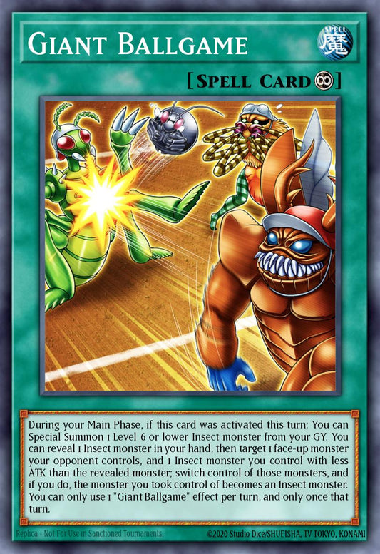 (325) YuGiOh TCG MP24: 25th Anniversary Tin: Dueling Mirrors Single: Giant Ballgame  Common