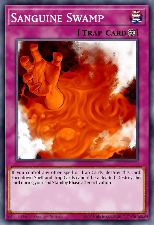(077) YuGiOh TCG LODT: Light of Destruction Single: Sanguine Swamp (V.2 - Common)  Common