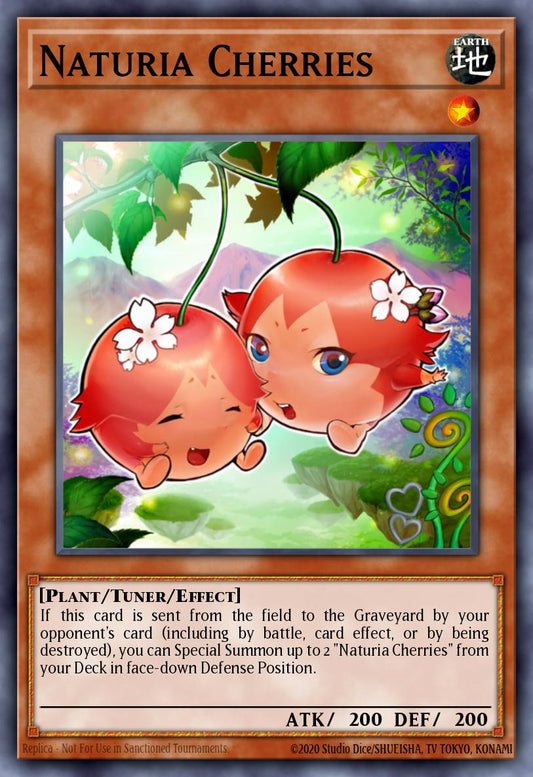 (116) YuGiOh TCG HAC1: Hidden Arsenal: Chapter 1 Single: Naturia Cherries  Ultra Parallel Rare