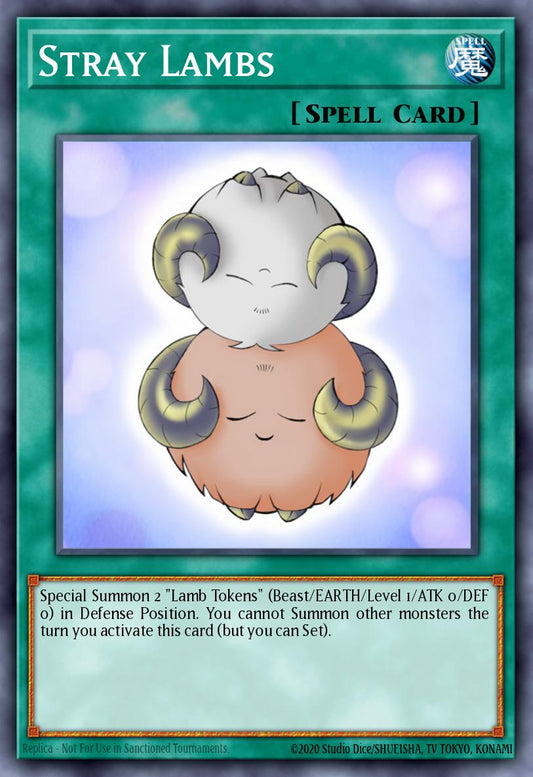 (274) YuGiOh TCG LCYW: Legendary Collection 3: Mega Pack Single: Stray Lambs  Common