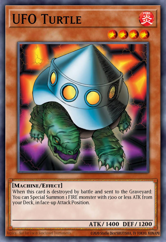 (233) YuGiOh TCG LCYW: Legendary Collection 3: Mega Pack Single: UFO Turtle  Secret Rare