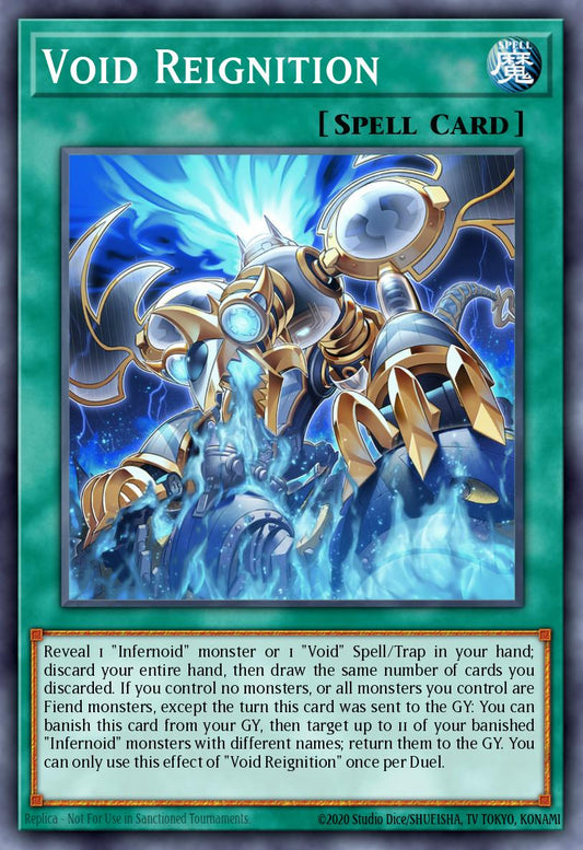 (015) YuGiOh TCG BLTR: Battles of Legend: Terminal Revenge Single: Void Reignition  Ultra Rare