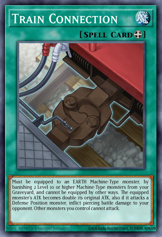 (041) YuGiOh TCG DLCS: Dragons of Legend: The Complete Series Single: Train Connection  Common