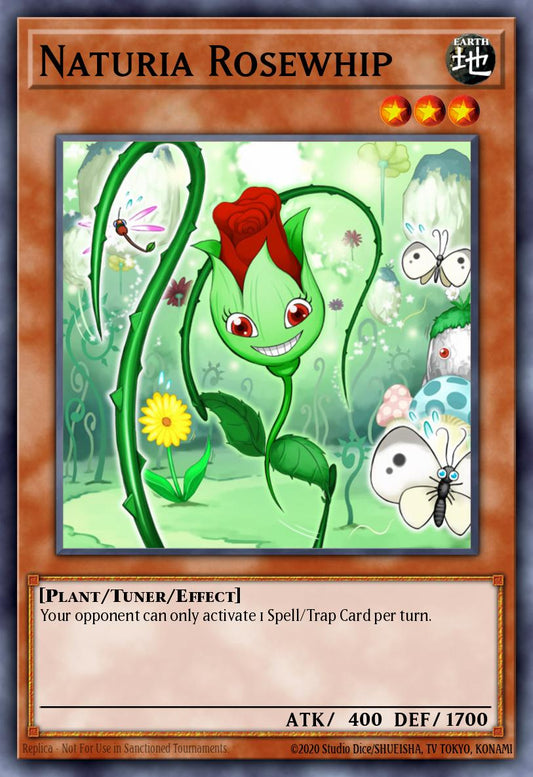 (099) YuGiOh TCG HAC1: Hidden Arsenal: Chapter 1 Single: Naturia Rosewhip (V.2 - Parallel Rare)  Parallel Rare