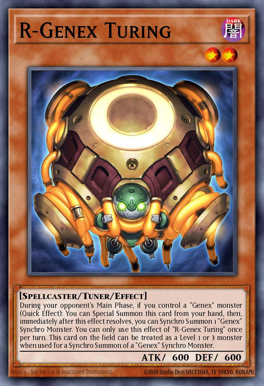 (012) YuGiOh TCG BLTR: Battles of Legend: Terminal Revenge Single: R-Genex Turing  Ultra Rare