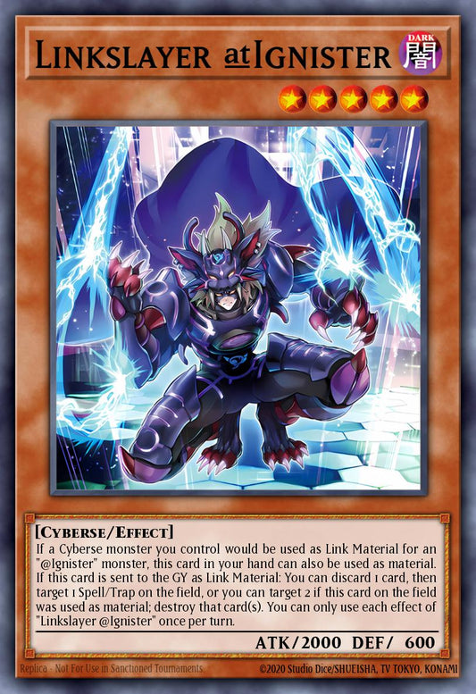(DUAD007) YuGiOh TCG Duelist’s Advance Single: Linkslayer @Ignister  Common