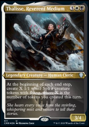 (611/361) Magic The Gathering Commander Legends: Extras Single: Thalisse, Reverent Medium  Uncommon