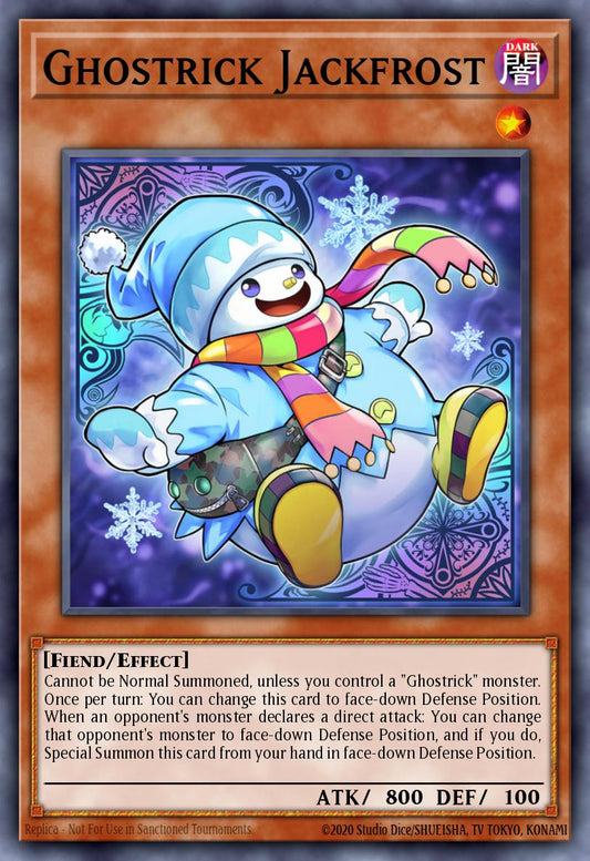 (202) YuGiOh TCG MP14: 2014 Mega-Tins Mega-Pack Single: Ghostrick Jackfrost  Common