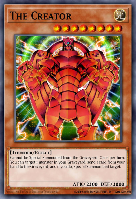 (257) YuGiOh TCG LCYW: Legendary Collection 3: Mega Pack Single: The Creator  Common