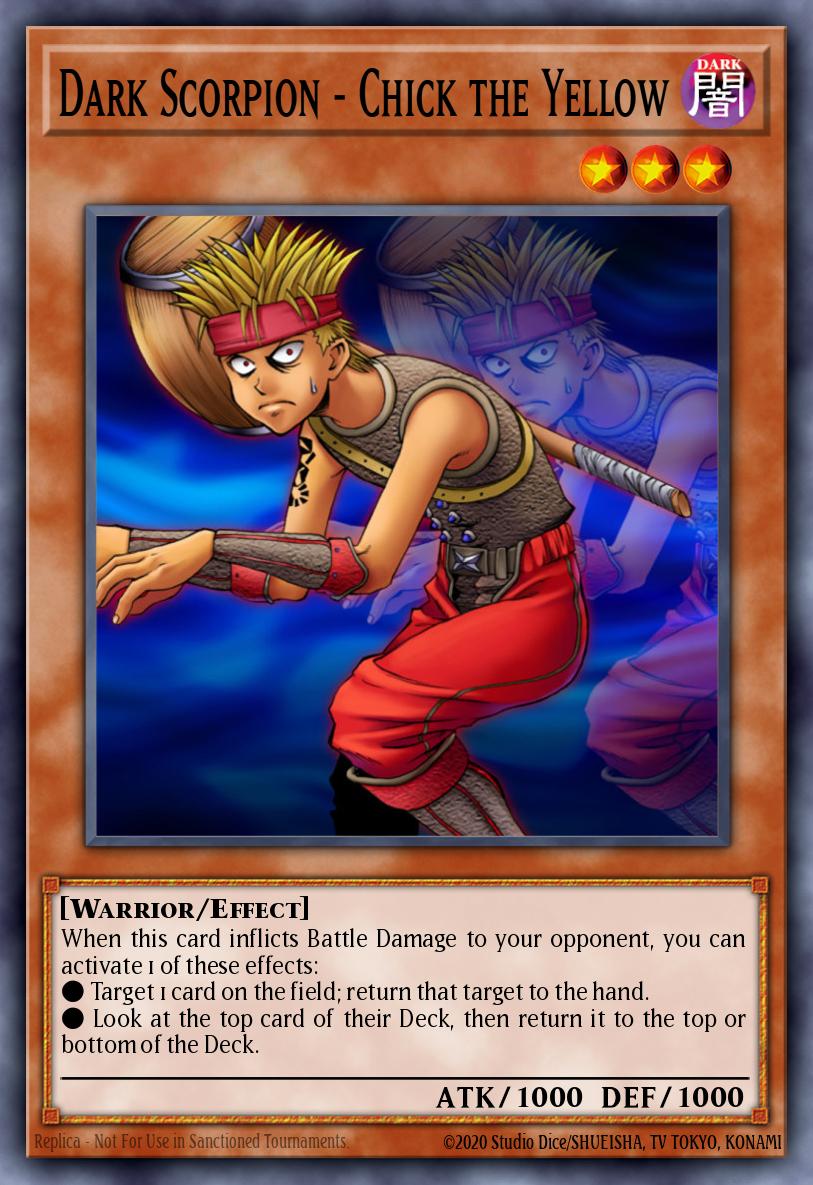 (EN026) YuGiOh TCG DCR: Dark Crisis Single: Dark Scorpion - Chick the Yellow (V.2 - Common)  Common