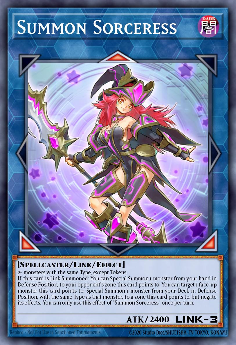 (157) YuGiOh TCG BLMM: Battles of Legend: Monster Mayhem Single: Summon Sorceress  Secret Rare
