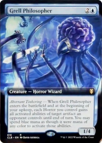 (616) Magic The Gathering Commander Legends: Battle for Baldur's Gate: Extras Single: Grell Philosopher (V.2)  Rare