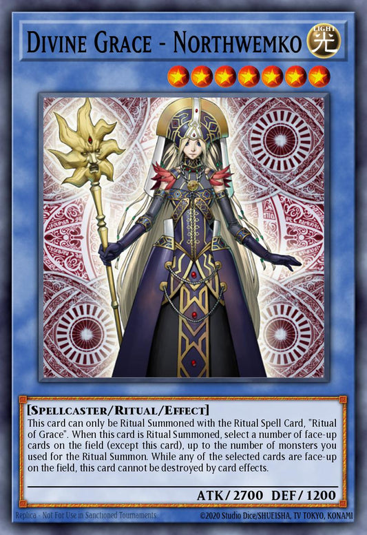 (039) YuGiOh TCG SOVR: Stardust Overdrive Single: Divine Grace - Northwemko (V.1 - Ultra Rare)  Ultra Rare