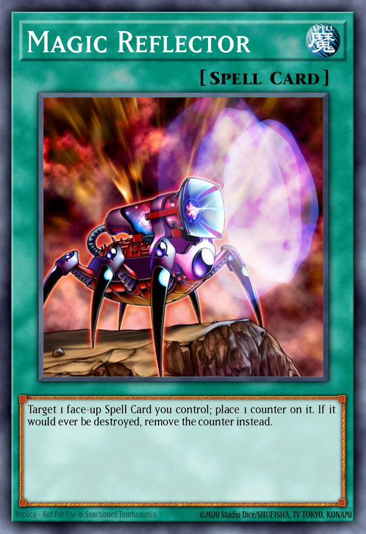 (196) YuGiOh TCG DB2: Dark Beginning 2 Single: Magic Reflector  Common