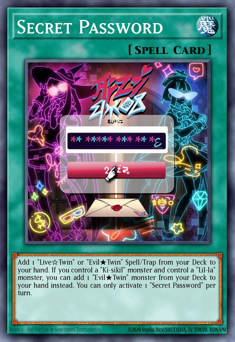 (095) YuGiOh TCG RA04: Quarter Century Stampede Single: Secret Password (V.3 - Secret Rare)  Secret Rare