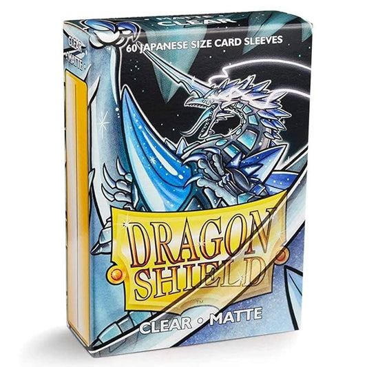 Dragon Shield Clear Matte Japanese Size 60ct.