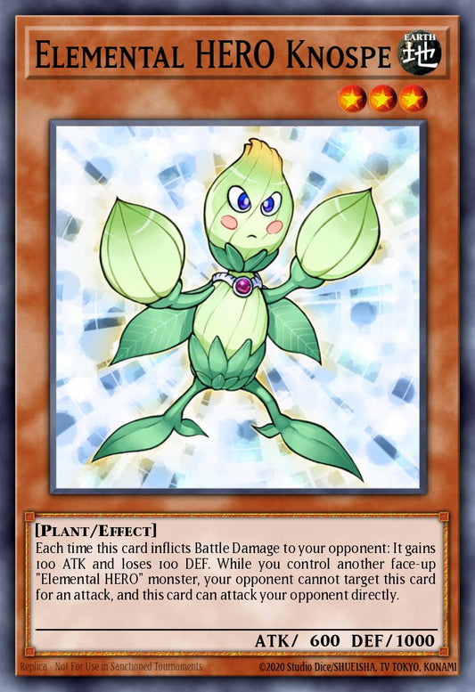 (005) YuGiOh TCG PP02: Premium Pack 2 Single: Elemental HERO Knospe (V.1 - Super Rare)  Super Rare
