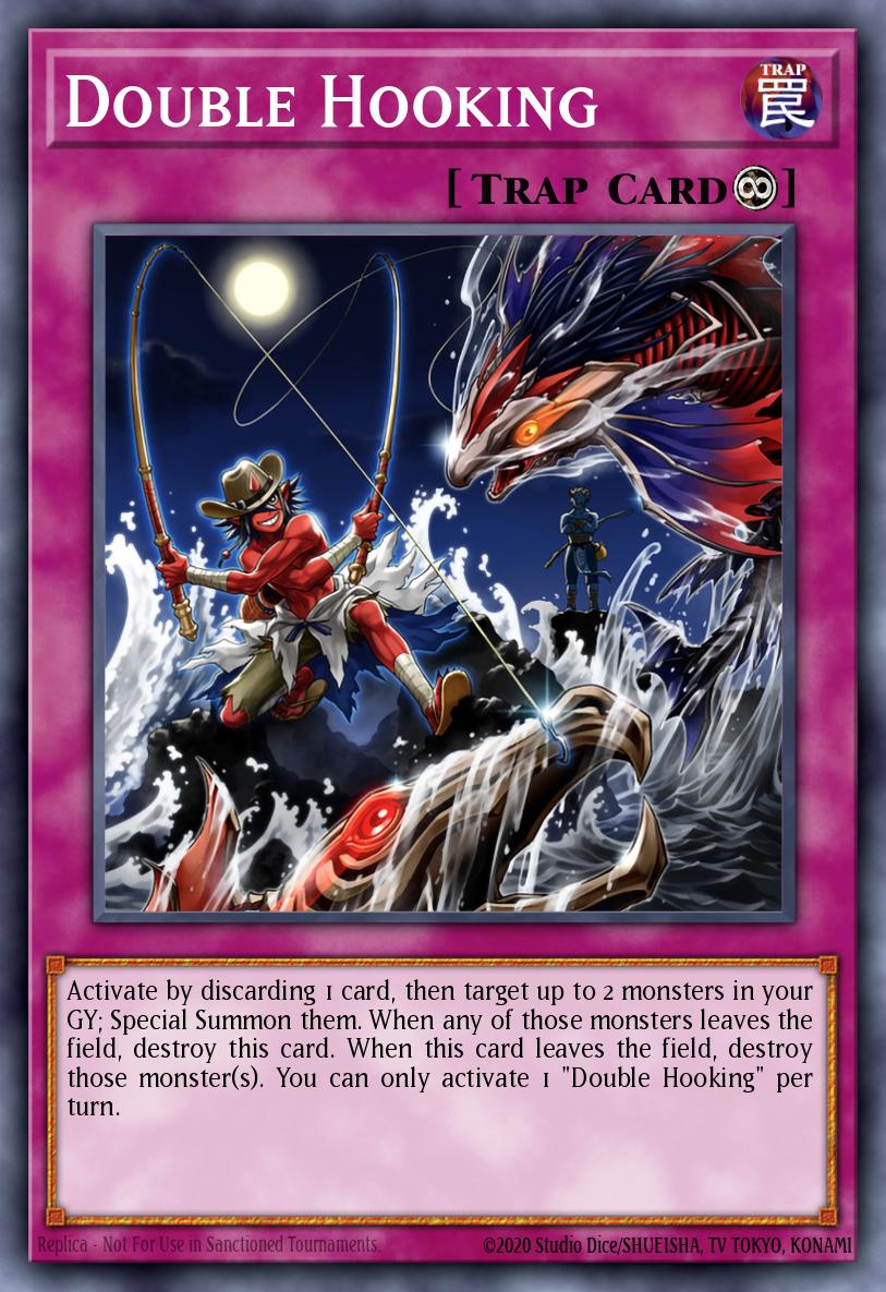 (355) YuGiOh TCG MP24: 25th Anniversary Tin: Dueling Mirrors Single: Double Hooking  Common