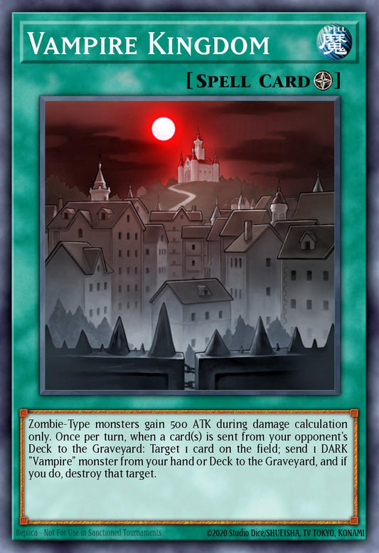(171) YuGiOh TCG MP14: 2014 Mega-Tins Mega-Pack Single: Vampire Kingdom  Common