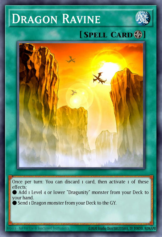(248) YuGiOh TCG RA03: Quarter Century Bonanza Single: Dragon Ravine (V.2 - Quarter Century Secret Rare)  Quarter Century Secret Rare