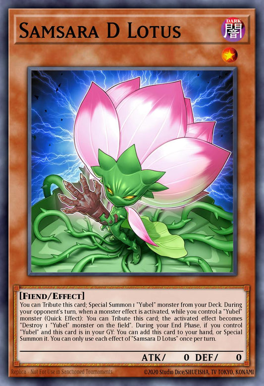 (003) YuGiOh TCG PHNI: Phantom Nightmare Single: Samsara D Lotus  Super Rare
