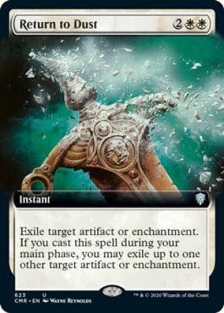 (623/361) Magic The Gathering Commander Legends: Extras Single: Return to Dust (V.2)  Uncommon