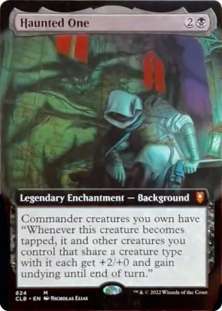 (624) Magic The Gathering Commander Legends: Battle for Baldur's Gate: Extras Single: Haunted One (V.2)  Mythic