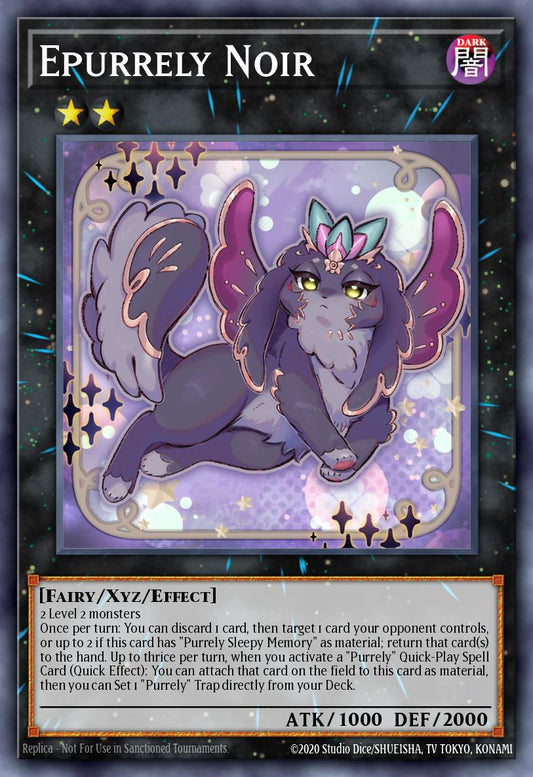 (071) YuGiOh TCG RA04: Quarter Century Stampede Single: Epurrely Noir (V.2 - Ultra Rare)  Ultra Rare