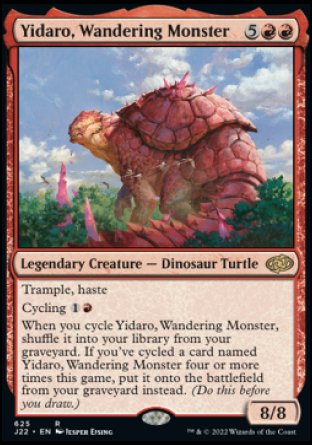 (625) Magic The Gathering Jumpstart 2022 Single: Yidaro, Wandering Monster  Rare
