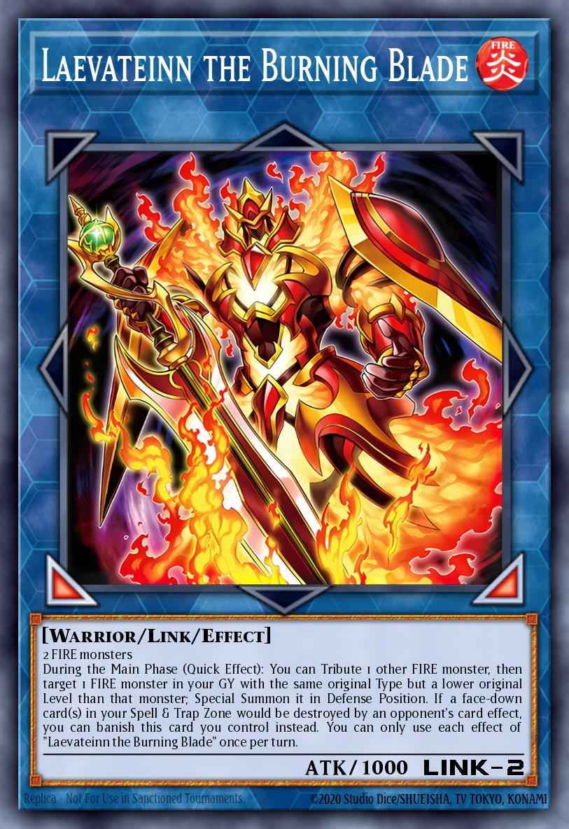 (053) YuGiOh TCG DOOD: Doom of Dimensions Single: Laevateinn the Burning Blade  Super Rare