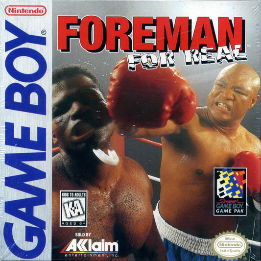 GameBoy: Foreman for Real