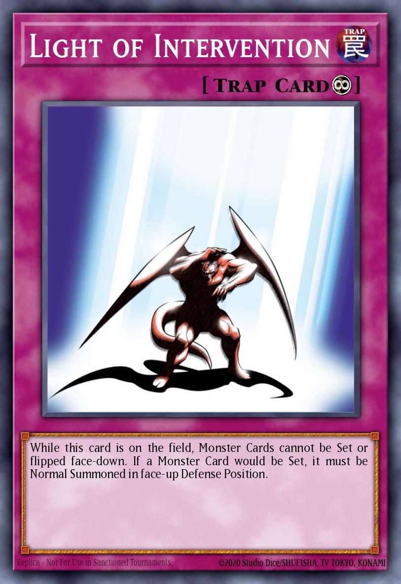 (EN031) YuGiOh TCG PSV: Pharaoh's Servant Single: Light of Intervention (V.3 - Common)  Common