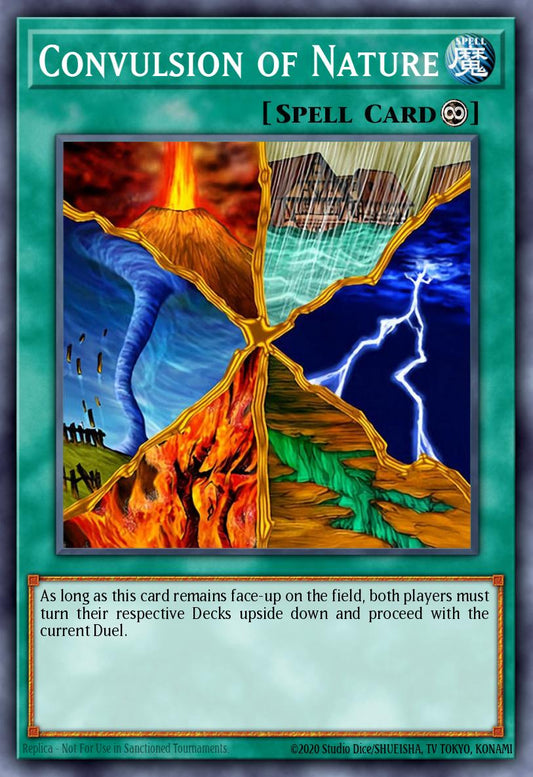 (193) YuGiOh TCG DB2: Dark Beginning 2 Single: Convulsion of Nature  Common
