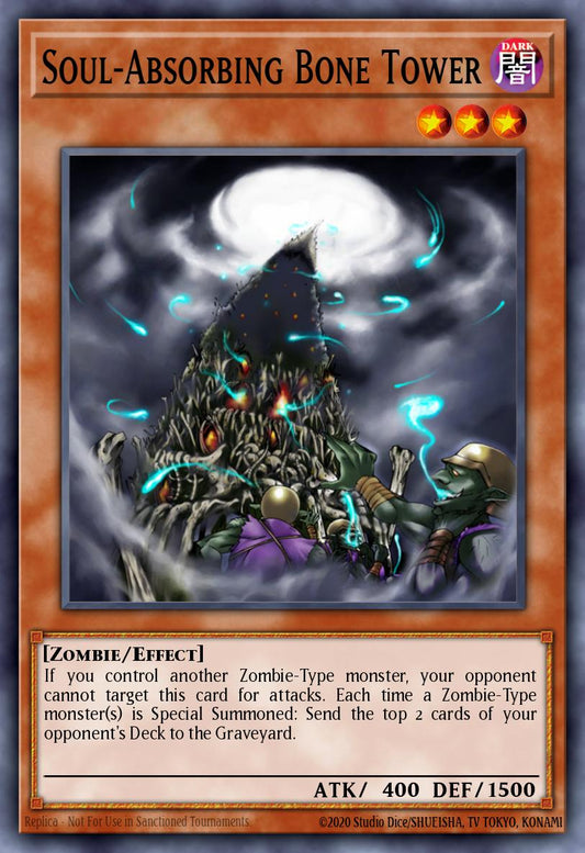 (195) YuGiOh TCG LCJW: Legendary Collection 4: Mega Pack Single: Soul-Absorbing Bone Tower  Common