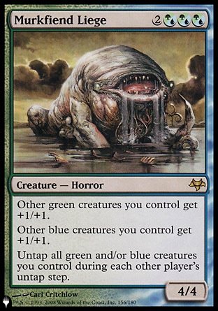 (156) Magic The Gathering The List Single: Murkfiend Liege  Rare