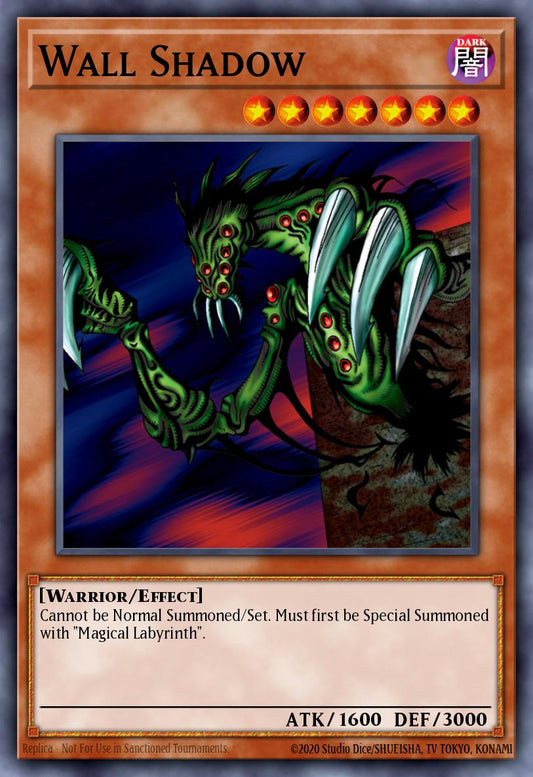 (229) YuGiOh TCG LCJW: Legendary Collection 4: Mega Pack Single: Wall Shadow  Common