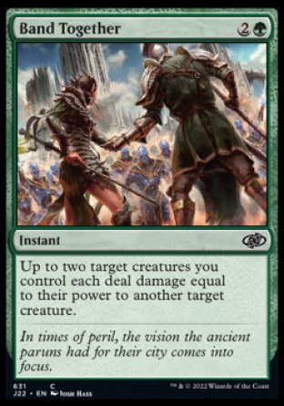 (631) Magic The Gathering Jumpstart 2022 Single: Band Together  Common