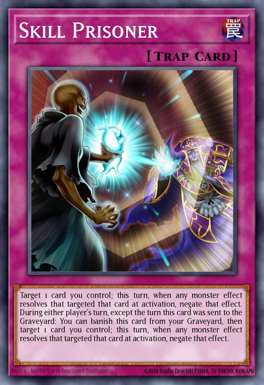 (237) YuGiOh TCG MP14: 2014 Mega-Tins Mega-Pack Single: Skill Prisoner  Super Rare