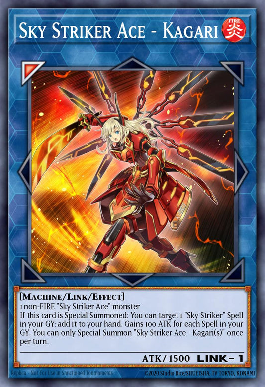 (060) YuGiOh TCG DUOV: Duel Overload Single: Sky Striker Ace - Kagari  Ultra Rare