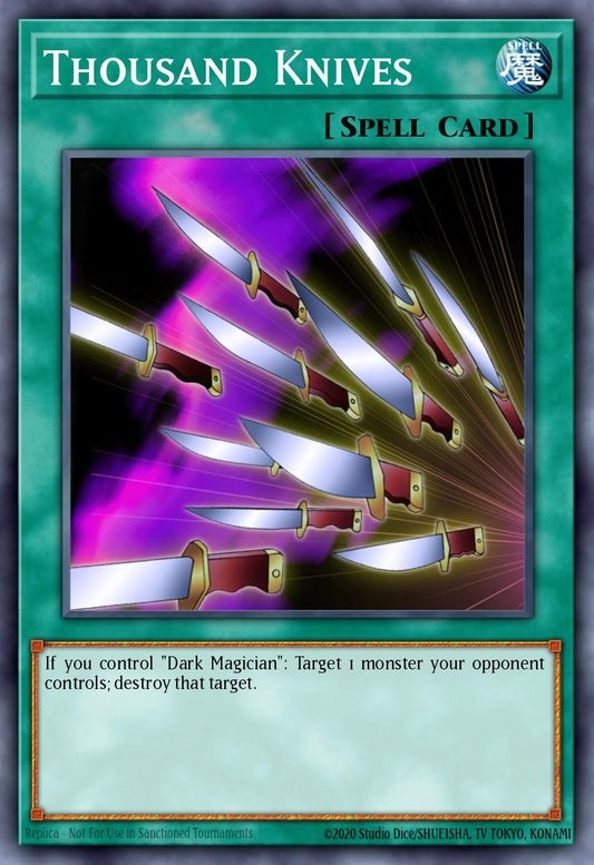 (067) YuGiOh TCG LCYW: Legendary Collection 3: Mega Pack Single: Thousand Knives  Common