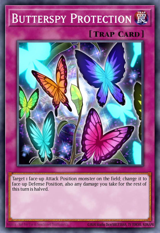 (097) YuGiOh TCG BPW2: Battle Pack 2: War of the Giants - Round 2 Single: Butterspy Protection  Common
