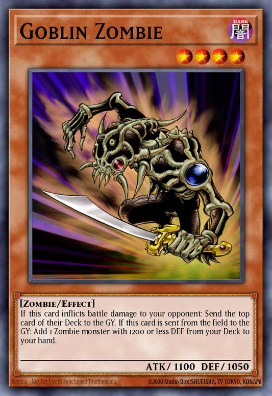 (205) YuGiOh TCG LCJW: Legendary Collection 4: Mega Pack Single: Goblin Zombie  Common